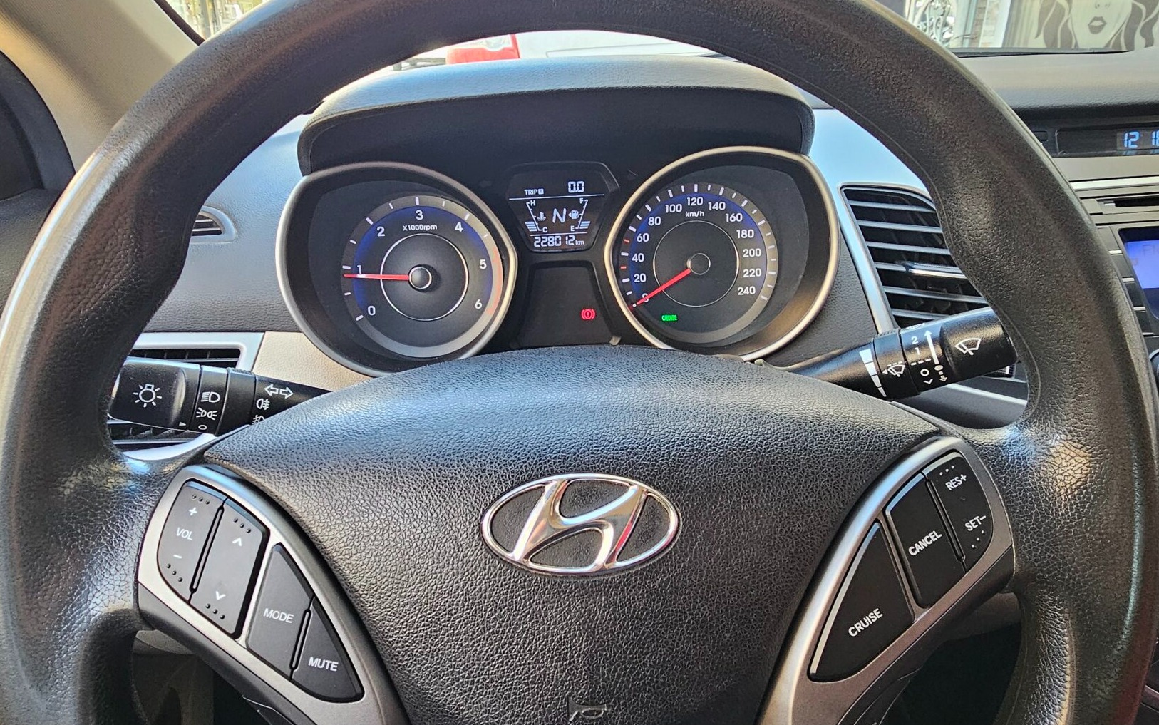 Hyundai Elantra Hız Sabitleyici Montajı